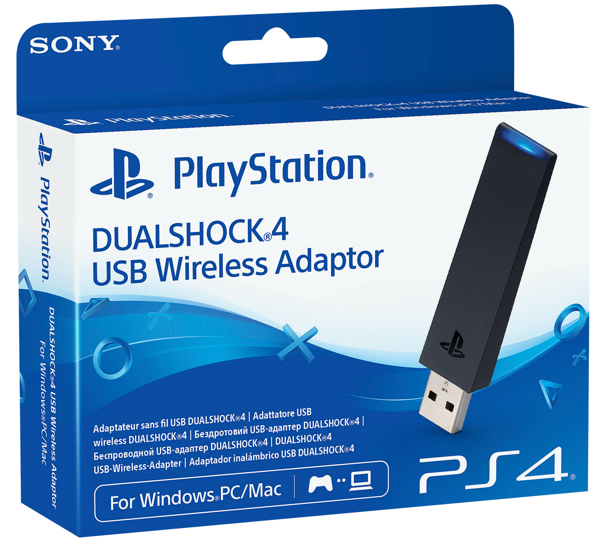 SONY DualShock 4 USB-Drahtlosadapter, Schwarz