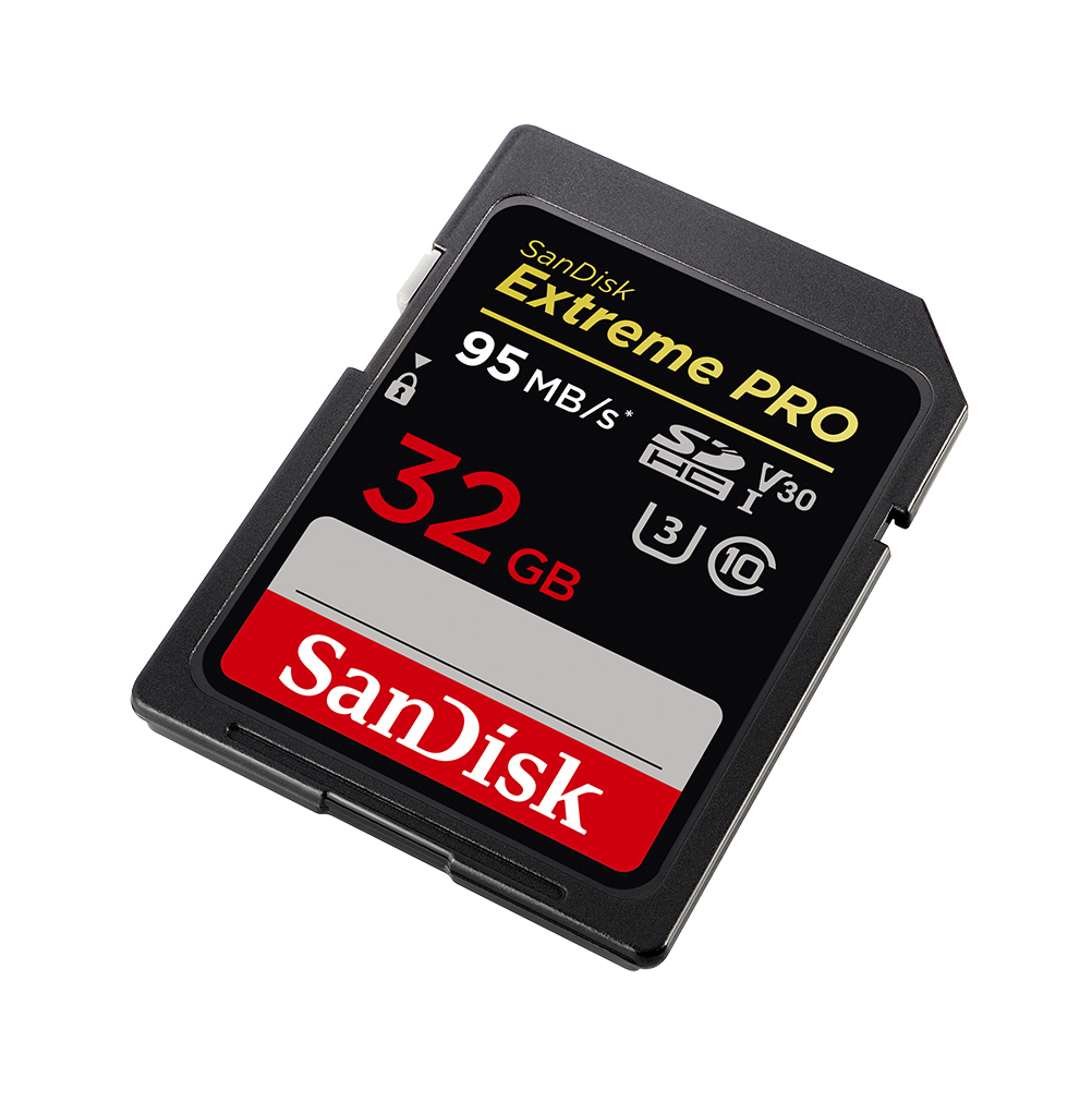 SANDISK Extreme PRO UHS-I, SDHC SDHC Speicherkarte, 32 GB, 95 MB/s