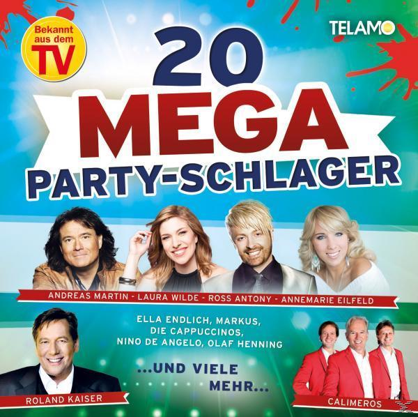 VARIOUS - Mega Party Schlager  - (CD)