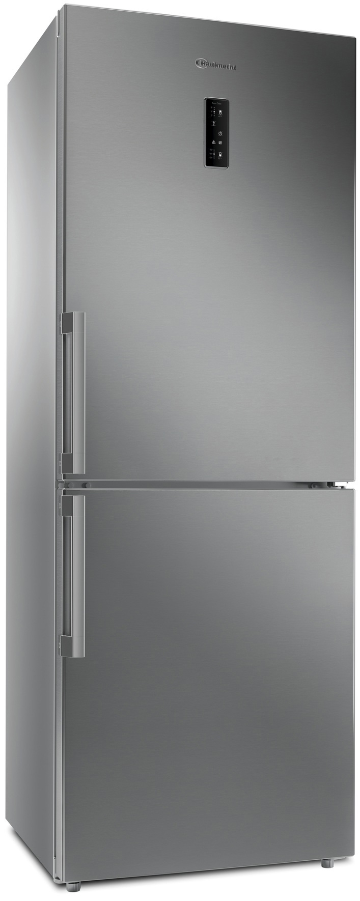 BAUKNECHT KGNXL 19 A3+ IN Kühlgefrierkombination (D, 462 l, 1950 mm hoch, Edelstahl)