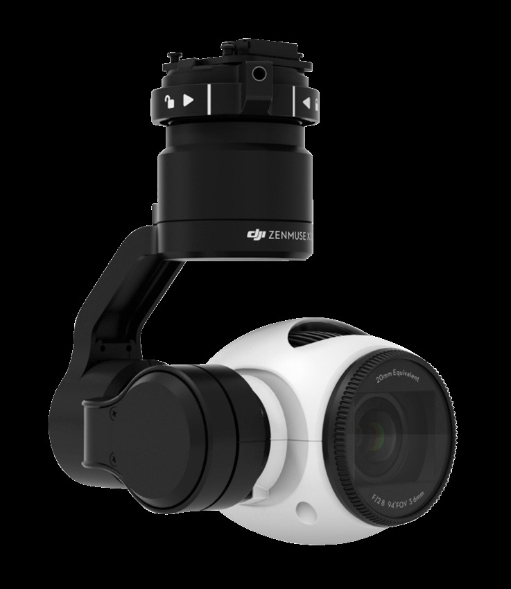 DJI Zenmuse X3 Kamera inkl. Gimbal Weiß/Schwarz