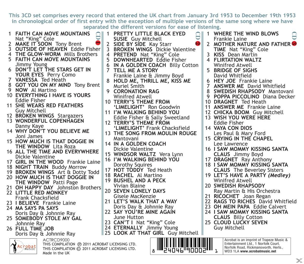 VARIOUS - The 1955 British Hit Parade Part 1  - (CD)