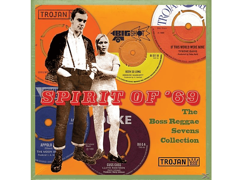 VARIOUS - Spirit Of \'69: - Coll./8x7\'\' (Vinyl) Sevens Reggae The Boss