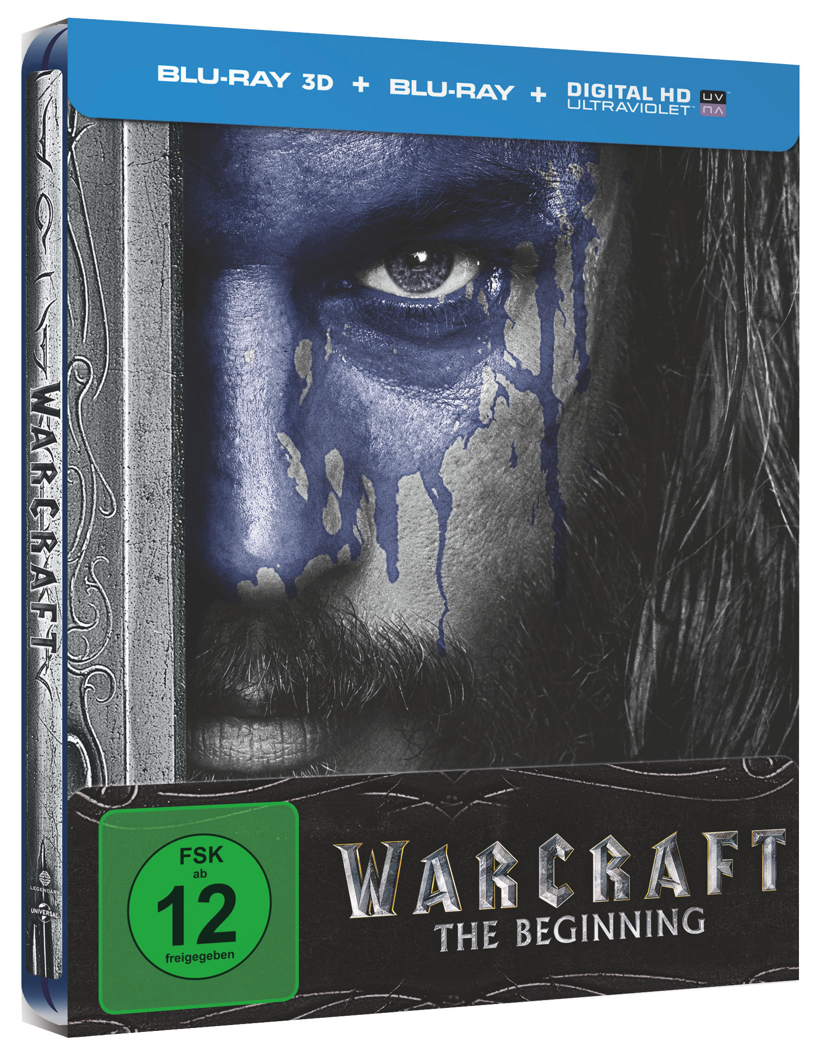 Warcraft - The Beginning (Exklusive Steelbook Edition) 3D Blu-ray (+2D)