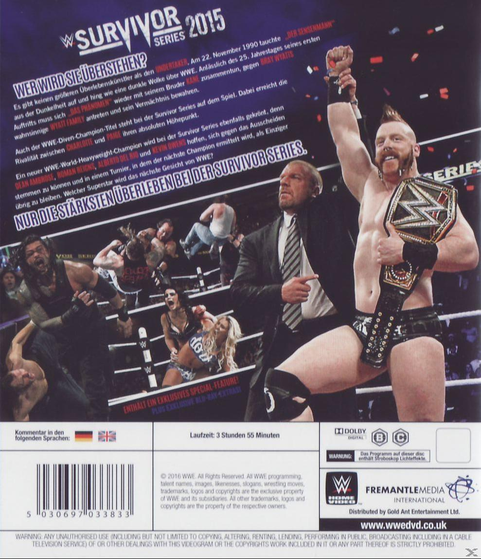 2015 Blu-ray - Survivor WWE Series