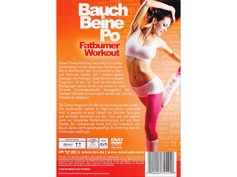 Thumbnail - Bauch, Beine, Po - Fatburner Workout DVD