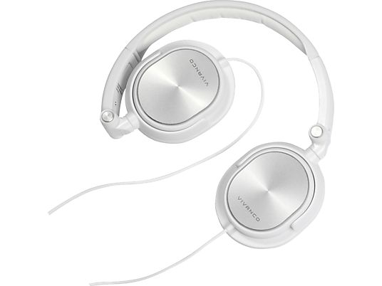 VIVANCO DJ 30 - Cuffie DJ (Over-ear, Bianco)