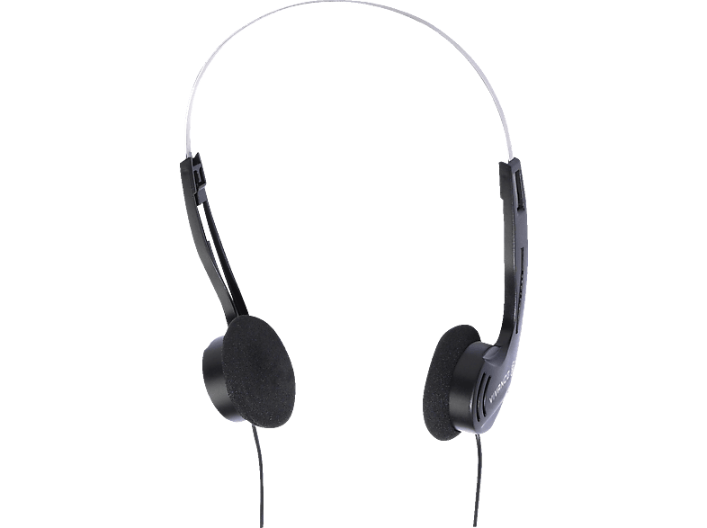 VIVANCO 32253, On-ear Kopfhörer Schwarz | HiFi-Kopfhörer