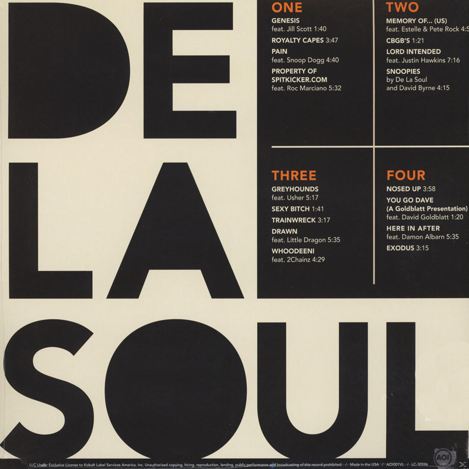 De La Soul - And The Anonymous Nobody  - (Vinyl)
