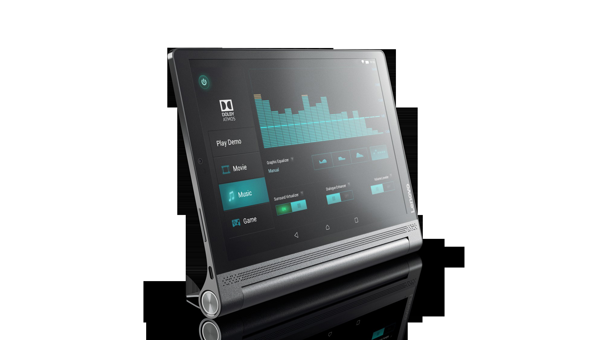 LENOVO Yoga Tab3 Plus, Tablet, 32 GB, 10,1 Zoll, Puma Black