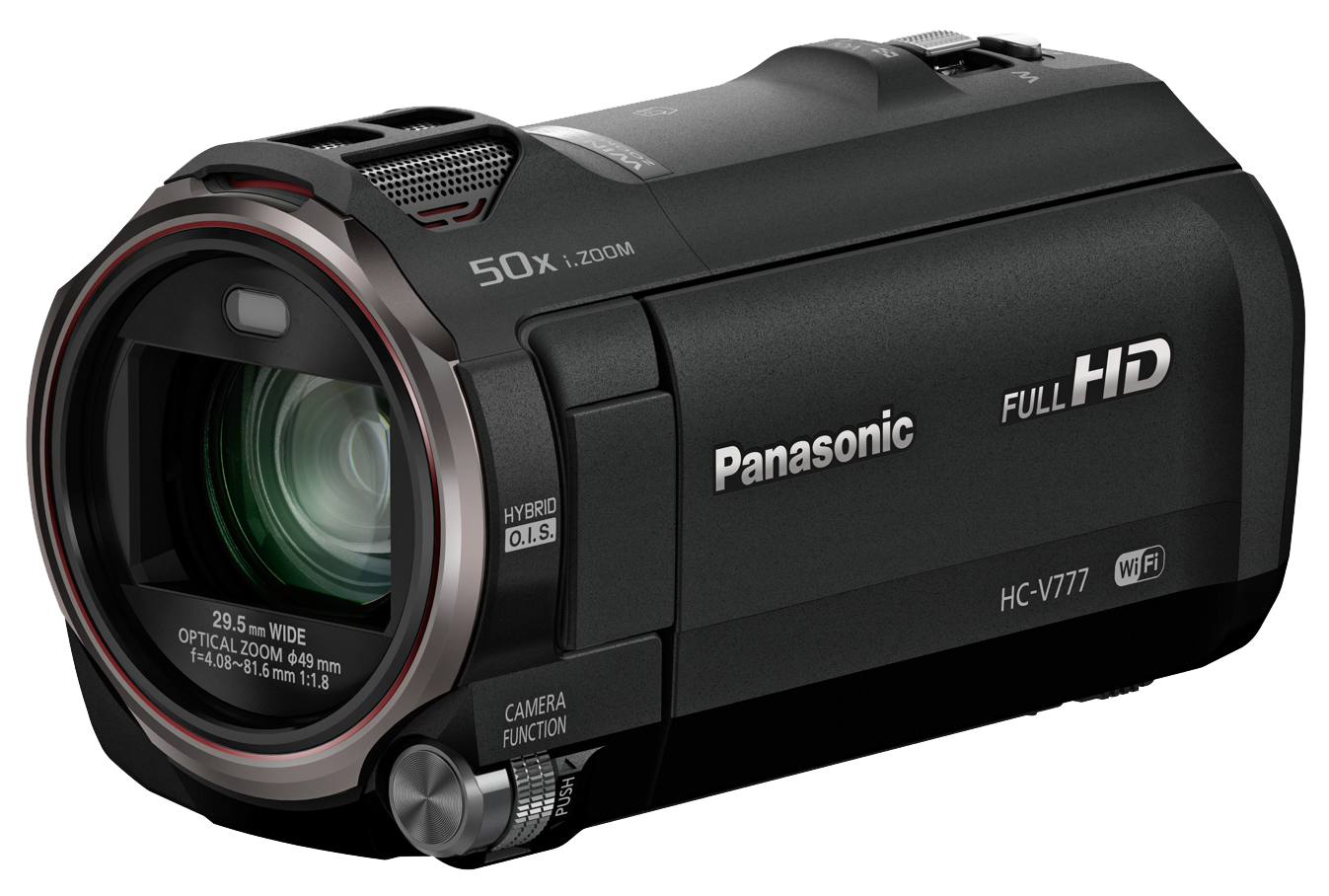 PANASONIC HC-V777 EG-K Camcorder , BSI MOS 12,76 Megapixel, 20xopt. Zoom