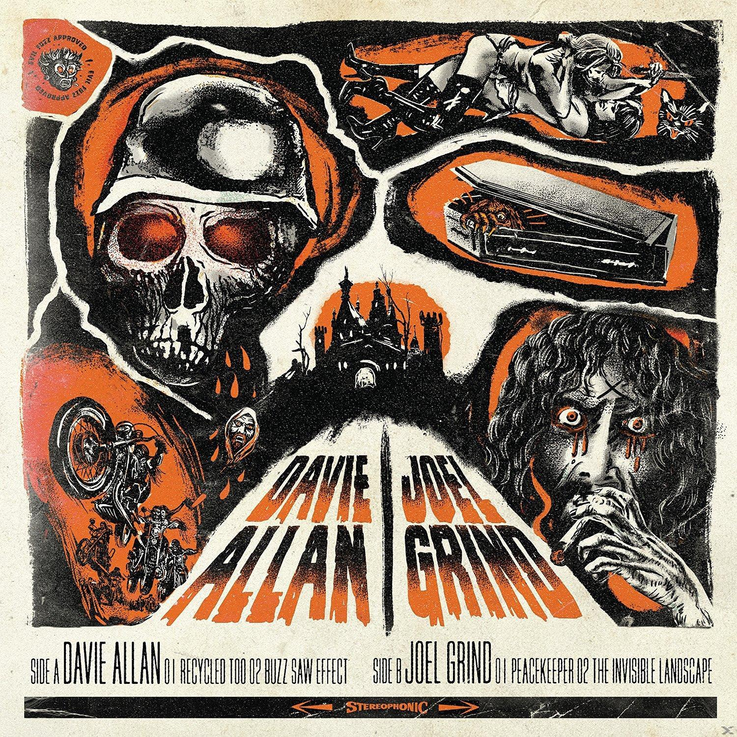 Davie Allan, Joel Grind - Split Ep  - (Vinyl)