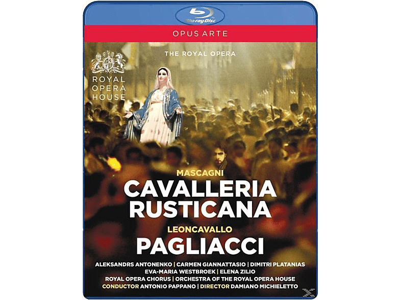Royal Opera House & - Antonio - Pappano (Blu-ray) Rusticana/Pagliacci Cavalleria
