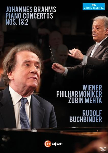 Rudolf Buchbinder, Wiener Phliharmoniker - Klavierkonzerte 1+2  - (DVD)