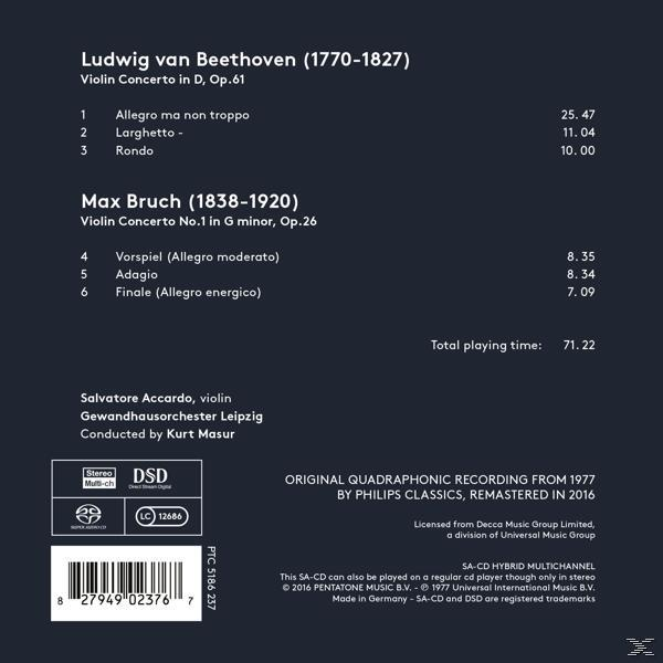 Salvatore Accardo - Violinkonzerte  - (SACD Hybrid)