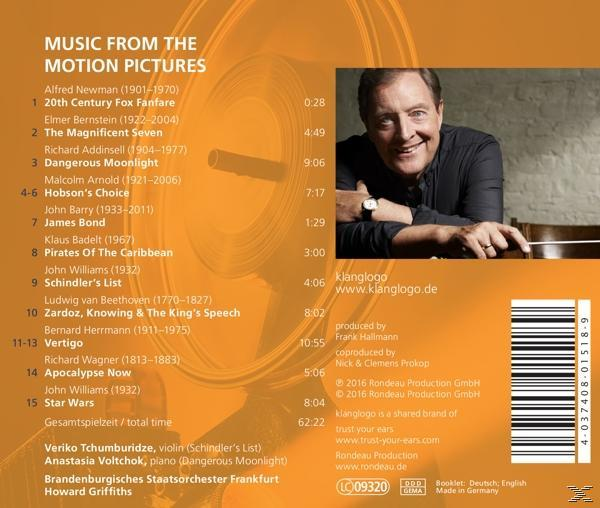 Howard Griffiths - Music from the Motion Pictures  - (CD)