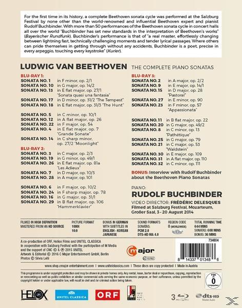 Rudolf Buchbinder - Sämtliche Klaviersonaten  - (Blu-ray)