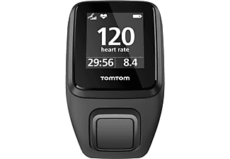 TOM TOM TomTom Spark 3 Cardio - Orologio da sport - Cinturini L - nero - Orologio fitness GPS (Nero)