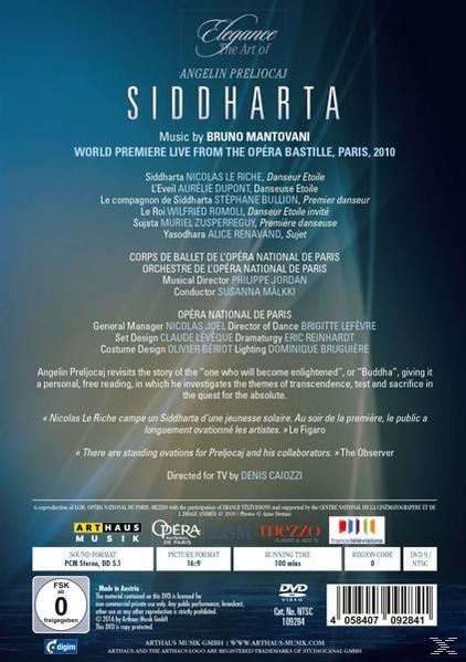 Nicolas Le Riche, Aurélie Dupont, Opera National De Paris Ballet - Siddharta  - (DVD)