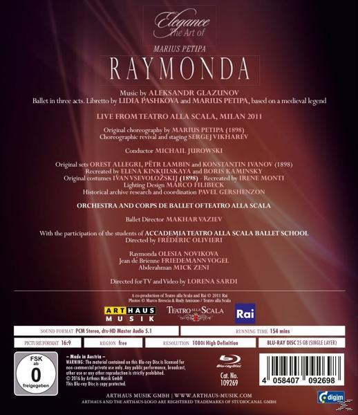 Pepita/Jurowski/Ballett and Or - Raymonda  - (Blu-ray)