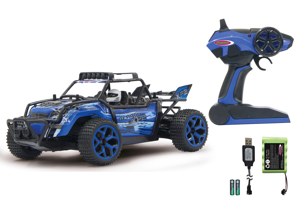 JAMARA 410013 Derago XP2 4WD 2.4 GHz Buggy, Blau