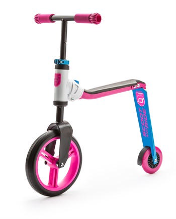 SCOOT AND RIDE Highwaybuddy Ayarlanabilir Scooter Pembe-Mavi