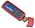GOLDMASTER MP3-294 4GB Ses Kayıt + MP3 Çalar Kırmızı