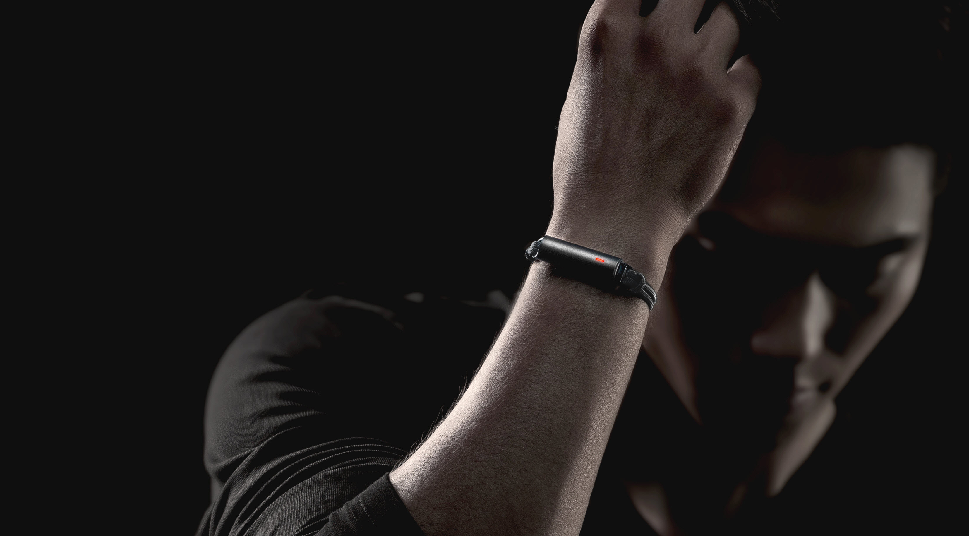 MISFIT RAY Carbon , Fitness Tracker, Schwarz