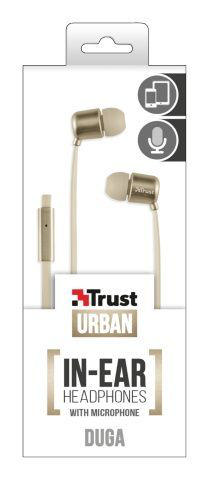 TRUST URBAN Urban 20904 Duga Kulak İçi Kulaklık- Gold