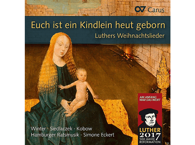 Thumbnail - Hamburger Ratsmusik - Luthers Weihnachtslieder (CD)