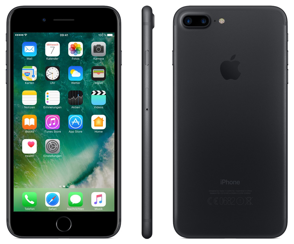 APPLE iPhone 7 Plus 32 GB Schwarz