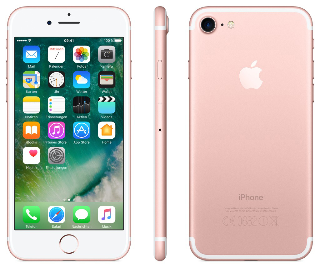 APPLE iPhone 7 128 GB Rosegold