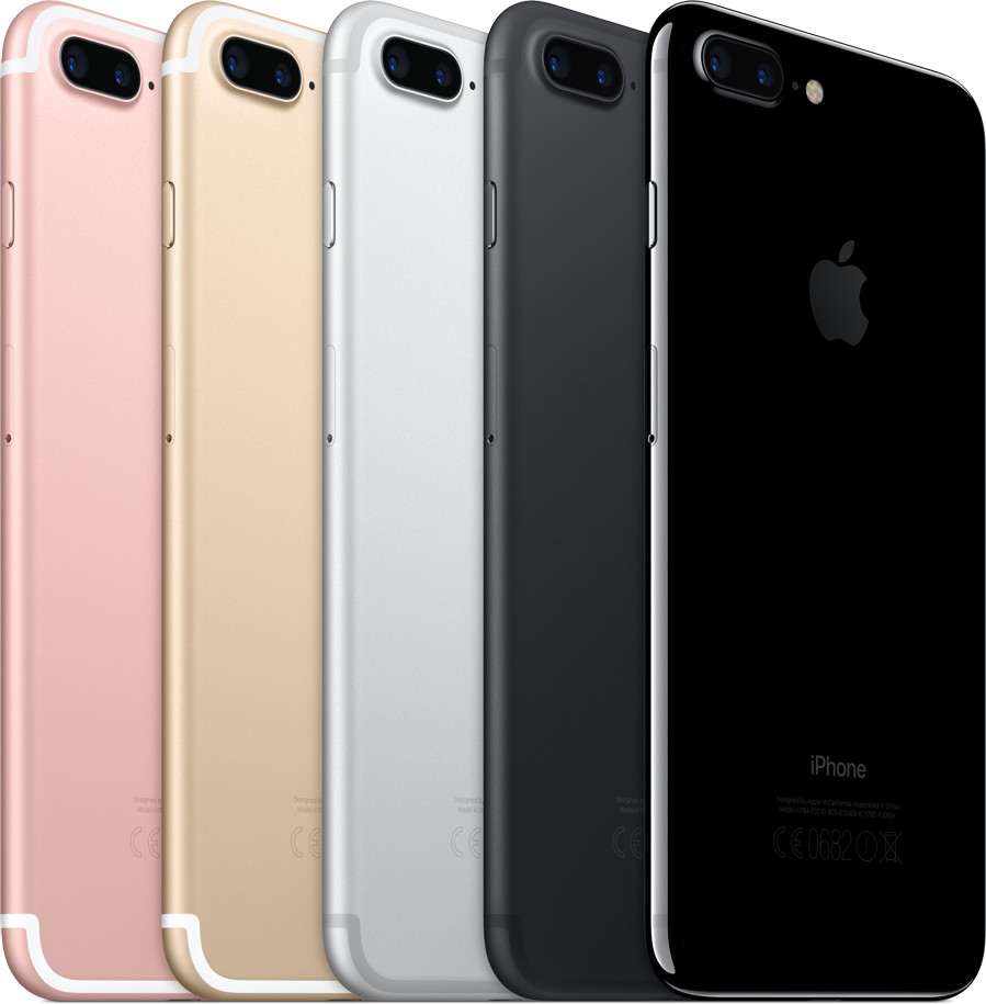 APPLE iPhone 7 Plus 256 GB Diamantschwarz 256 GB, Diamantschwarz