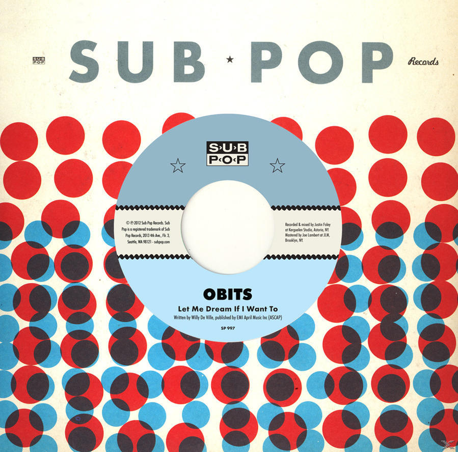 Want Let City To - Obits (Vinyl) Dead / Dream Is Me - The I If