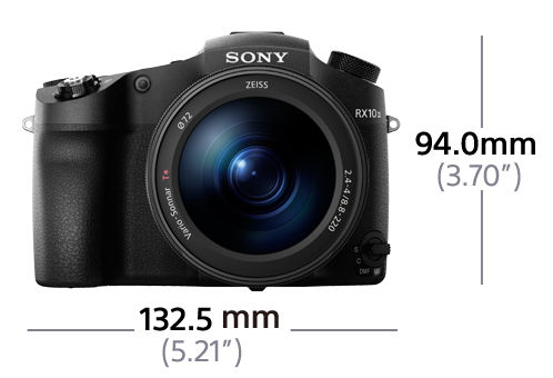 SONY Cyber-shot DSC-RX10 M3 Zeiss NFC Bridgekamera Schwarz, 25x opt. Zoom, TFT-LCD, Xtra Fine, WLAN