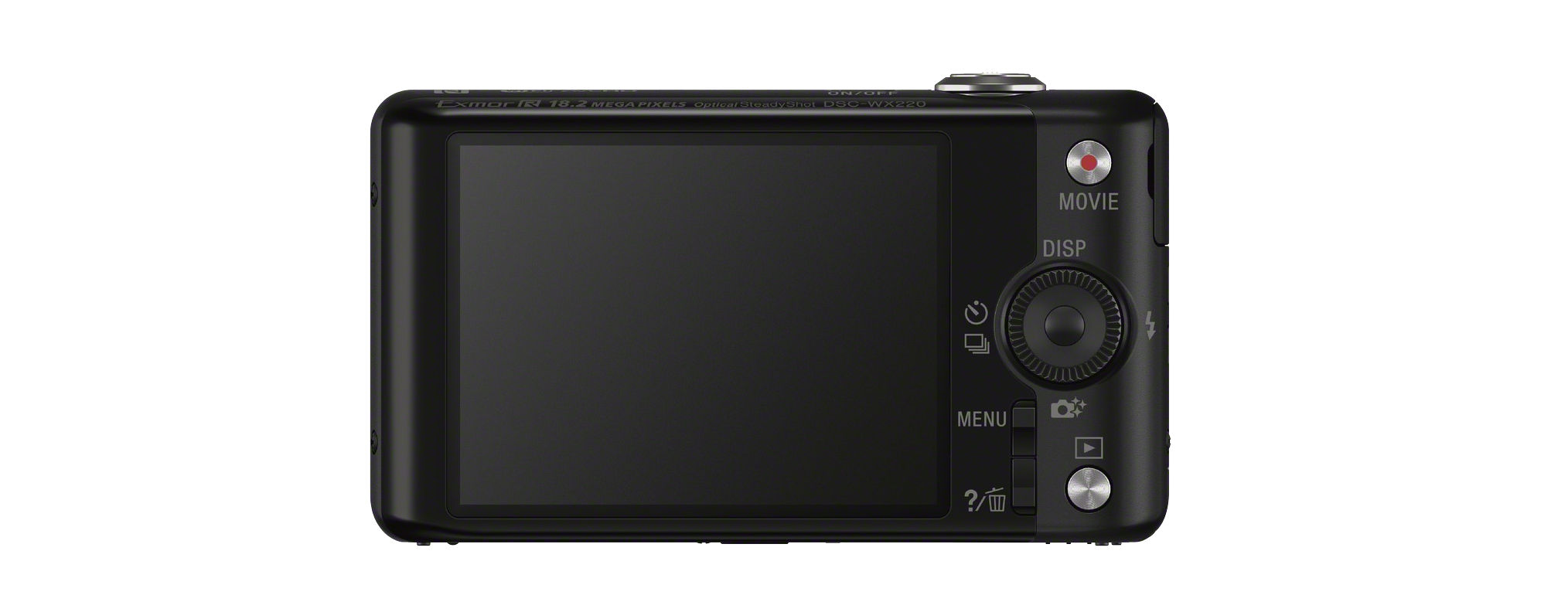 SONY Kompaktkamera DSC-WX 220 Cyber-shot, schwarz - Ausstellungsstück