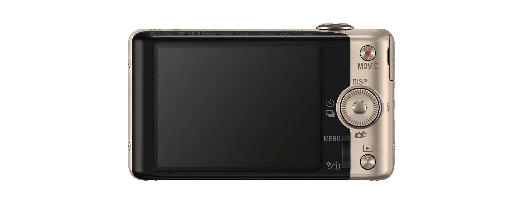 SONY Cyber-shot DSC-WX220 NFC Digitalkamera Gold, 10x opt. Zoom, TFT-LCD, Xtra Fine, WLAN