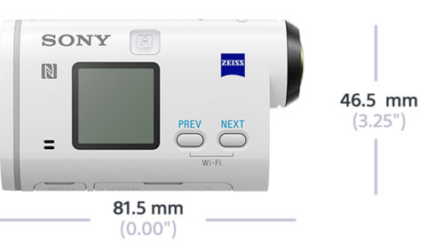SONY HDR-AS200VT Action Cam  inkl. Fernbedienung, WLAN