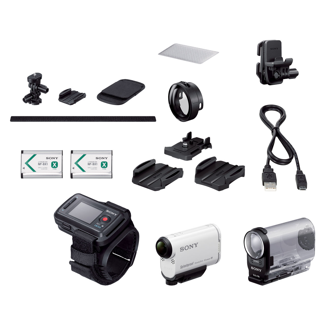 SONY HDR-AS200VT Action Cam  inkl. Fernbedienung, WLAN