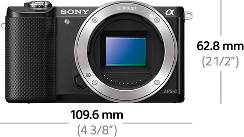 SONY Alpha 5000 Sonder Kit Systemkamera mit Objektiv 16-50 mm, 7,5 cm Display