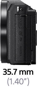 SONY Alpha 5100 (ILCE5100B.CEC) Systemkamera, 7,62 cm Display Touchscreen, WLAN