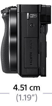 SONY Ausstellungsstück - Systemkamera Alpha 6000 mit Objektiv 16-50mm und 55-210mm (ILCE-6000Y)