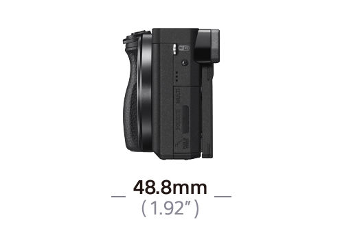 SONY Alpha 6300 Kit (ILCE-6300L) Systemkamera mit Objektiv 16-50 mm, 7,6 cm Display, WLAN