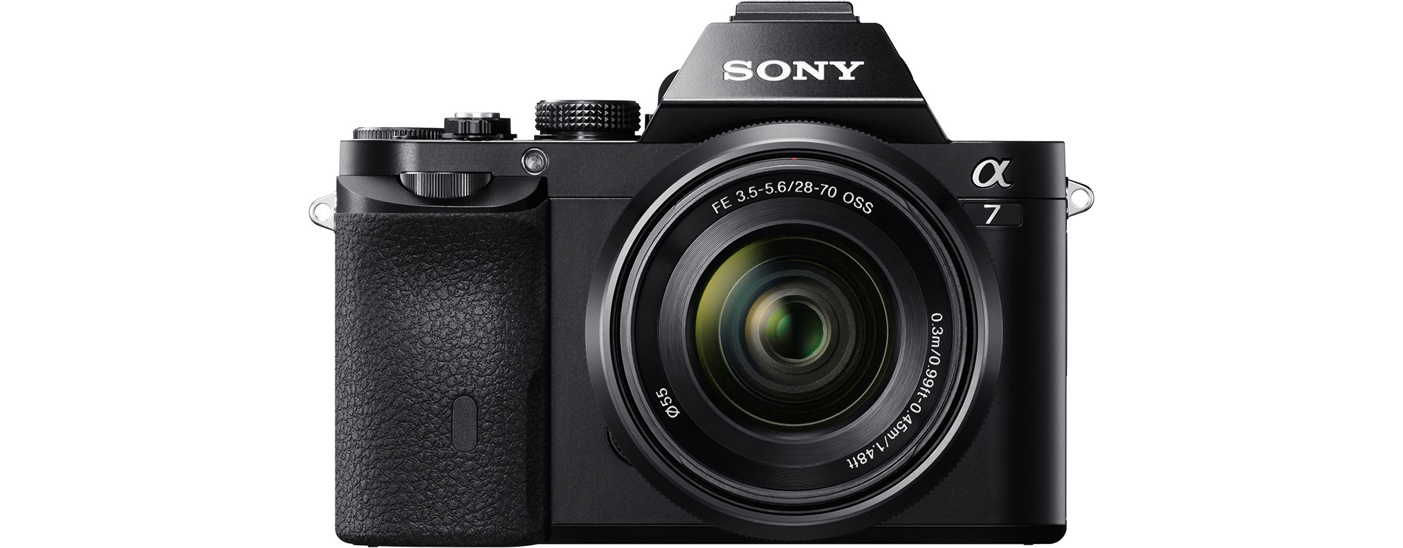 SONY Alpha 7 Kit (ILCE-7K)  Systemkamera mit Objektiv 28-70 mm, 7,6 cm Display, WLAN