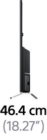 SONY KDL-42W706B 42 Zoll Full HD Smart TV silber, Motionflow XR 200Hz, WLAN, X-Reality PRO LED TV (42 Zoll / 107 cm, Full-HD)