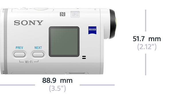 SONY FDR-X1000VR Action Cam  inkl. Fernbedienung, WLAN