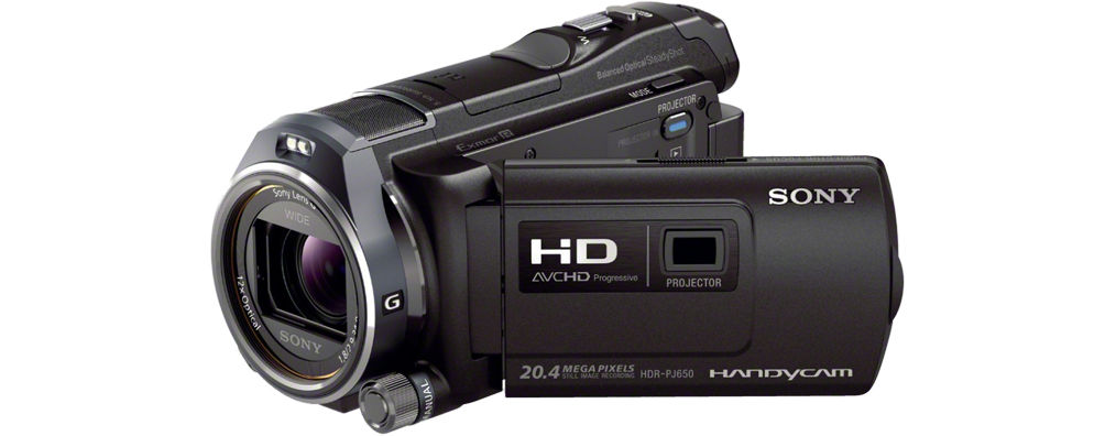 SONY HDR-PJ 650 VE inkl. Beamer Funktion Camcorder , CMOS 5,43 Megapixel, 12xopt. Zoom
