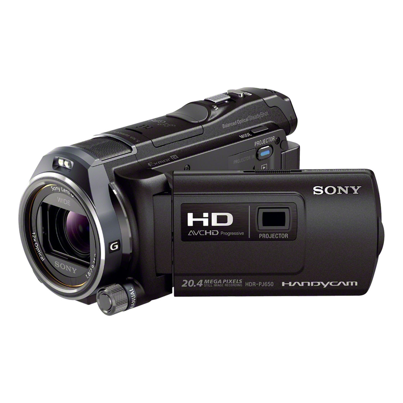 SONY HDR-PJ 650 VE inkl. Beamer Funktion Camcorder , CMOS 5,43 Megapixel, 12xopt. Zoom