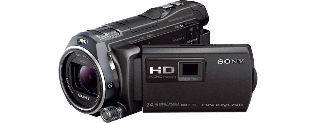SONY HDR-PJ 810 EB Camcorder , Exmor R CMOS 6,14 Megapixel, 12xopt. Zoom