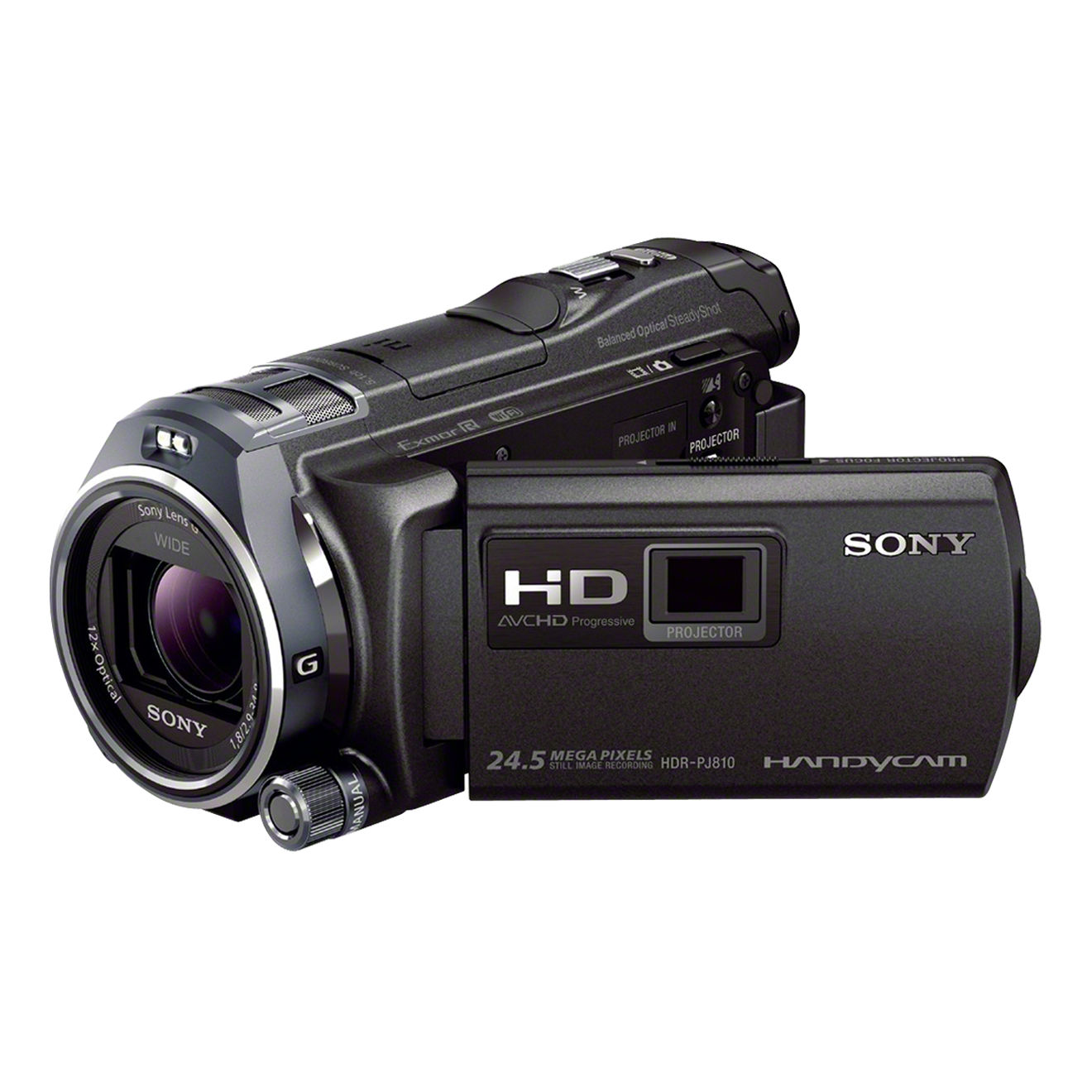SONY HDR-PJ 810 EB Camcorder , Exmor R CMOS 6,14 Megapixel, 12xopt. Zoom